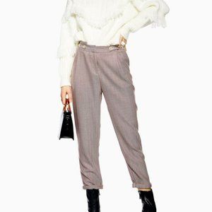 Topshop Mensy Herringbone Trousers